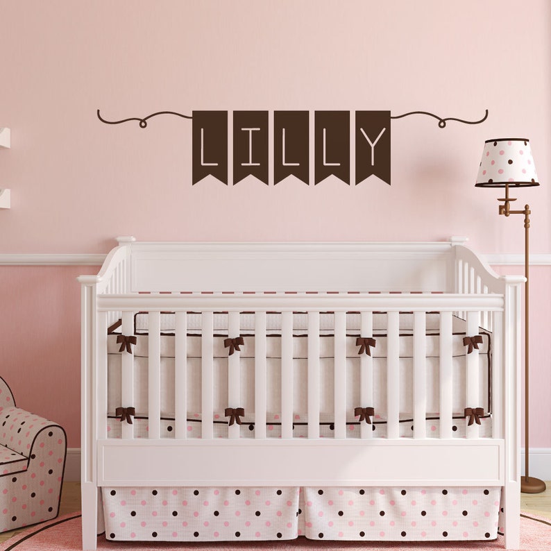 Name Wall Decal Nursery Wall Decals Wall Decals for Kids Etsy