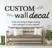 Decal Stickers Custom - Create your own quote - Custom Vinyl Decal - Personalized Decal - Custom Decal Maker - Decals 