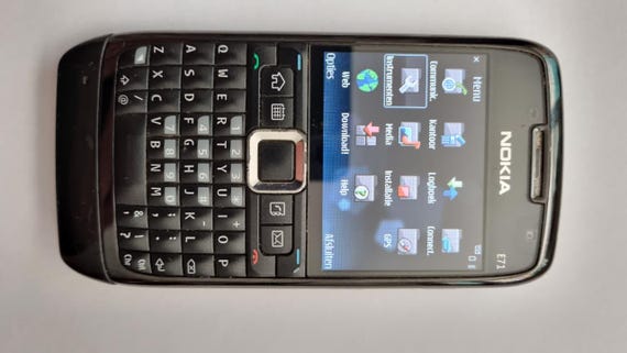 Nokia E71 Mobile Phone Vintage - Etsy