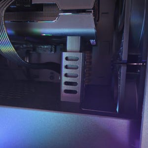 scheda grafica, supporto, GPU, staffa