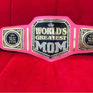 New Big Gold World Heavyweight Wrestling Championship Title Replica Belt 2MM Zinc