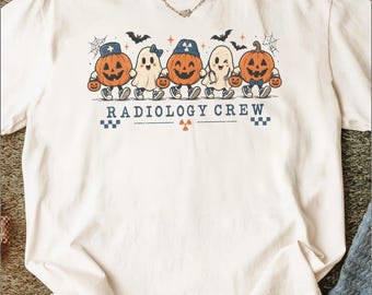 Radiology Crew PNG, Radiology Halloween PNG, Rad Tech Png, Spooky Rad Tech, Retro Halloween Nurse, Sublimation Png, Digital Download