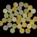 Grade AA Lovely 1 Piece Yellow Round 12mm Calibrated Druzy Druse Cabochon B81D5689