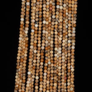 2mm Picture Jasper Round beads full strand 16&quot; Loose Beads P142673
