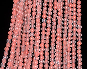 3mm Cherry Quartz Round beads full strand 16" Loose Beads P142701