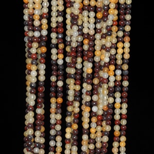 2mm Mookiate Round beads full strand 16&quot; Loose Beads P142670