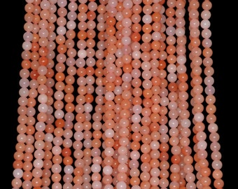 3mm Pink Aventurine Round beads full strand 16" Loose Beads P142663