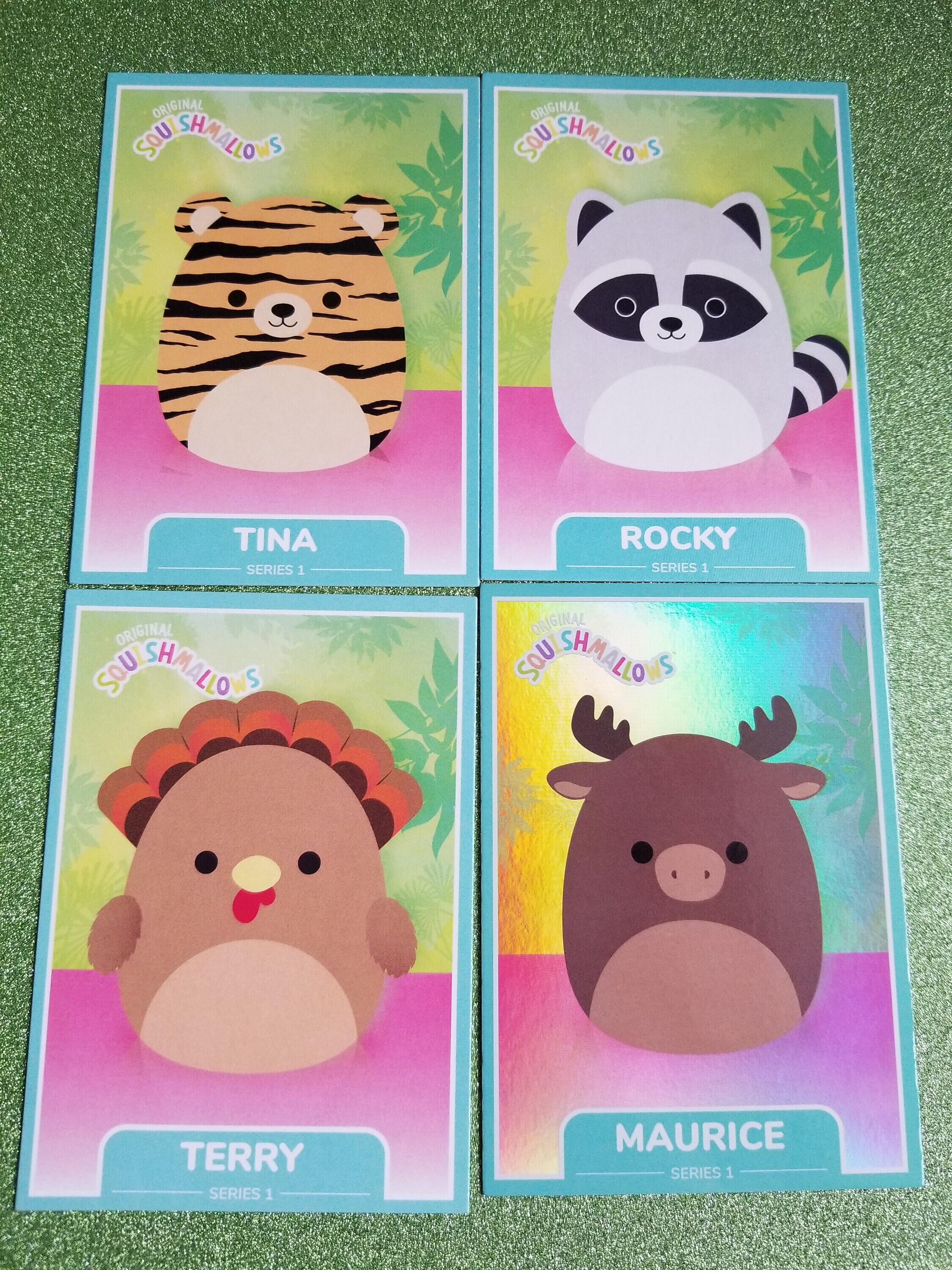 Squishmallow Trading Cards wildlife Squad Etsy