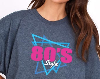 I Love 80s T-Shirt,Retro Style Party Costume,Retro 80s Party Shirt,80s Shirt,I Love the 80's Shirt,80s Costume,Vintage Style Graphic Tee