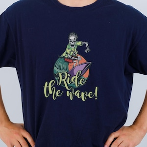 Ride The Wave Shirt, Summer Surfer T-shirt, Surfing Vacation Tee , Surfer Dad Shirt , Riding Wave T-shirt , Funny Surf Shirt, Unisex Tshirt