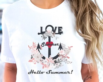 Love V-Neck Shirt, Love Flower T-Shirt, Gift For Fiance, Engagement Shirt, Valentines Day T-Shirt, Cute Love Shirt, Lover Shirt