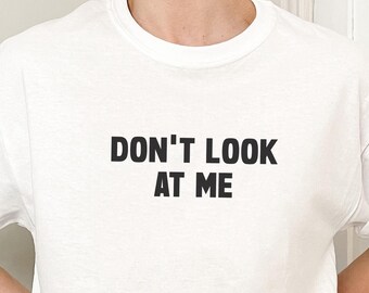 Ne me regardez pas T-shirt J'ai voté pour sa chemise, féministe, t-shirt anti-atout, chemise politique, t-shirt manifestant d'atout, partisan de Kamala Harris