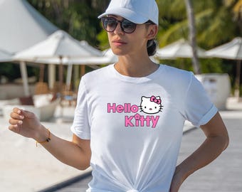 Best Kitty  Tshirt,Ever Shirt, Strawberry Shirt, Cute Kitty Shirt, Kitty Love Shirt, Disney Shirt, Women's Unisex Disney T-Shirt