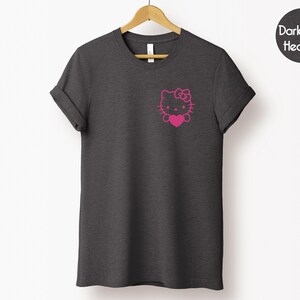 Hello Kitty T-Shirt, Custom Hello Kitty, Hello Kitty Matching Shirt, Hello Kitty T-Shirt, Hello Kitty, Cute Shirt, Gifts for her, image 13