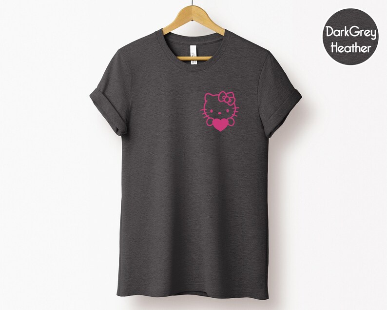 Hello Kitty T-Shirt, Custom Hello Kitty, Hello Kitty Matching Shirt, Hello Kitty T-Shirt, Hello Kitty, Cute Shirt, Gifts for her, image 13