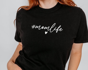 Mom shirts, Momlife shirt, Mom Life shirt, shirts voor moeders, Moederdagcadeau, trendy moeder T-shirts, coole moeder shirts, shirts voor moeders