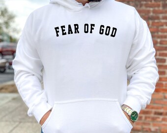 Fear of God Sweatshirt, Christian Sweatshirt, Religious Sweatshirt, Aesthetic Sweatshirt, y2k shirt , God is essential shirt
