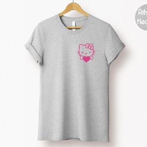 Hello Kitty T-Shirt, Custom Hello Kitty, Hello Kitty Matching Shirt, Hello Kitty T-Shirt, Hello Kitty, Cute Shirt, Gifts for her, image 8