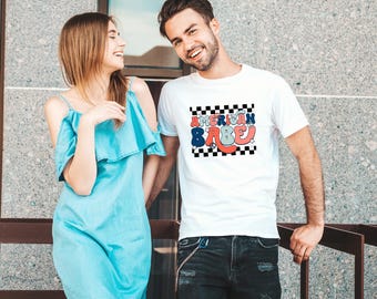 Party Baby Tee, America Fourth of July Baby Tee, USA Flag Baby Tee, Memorial Day Baby Tee, USA Women's Baby Tee,America Baby Tee
