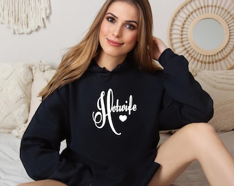 Hotwife Hoodie,Swinger Lifestyle Crewneck, Cozy Pullover, Hotwifey Apparel, Adult Lifestyle, Minimalist Aesthetic