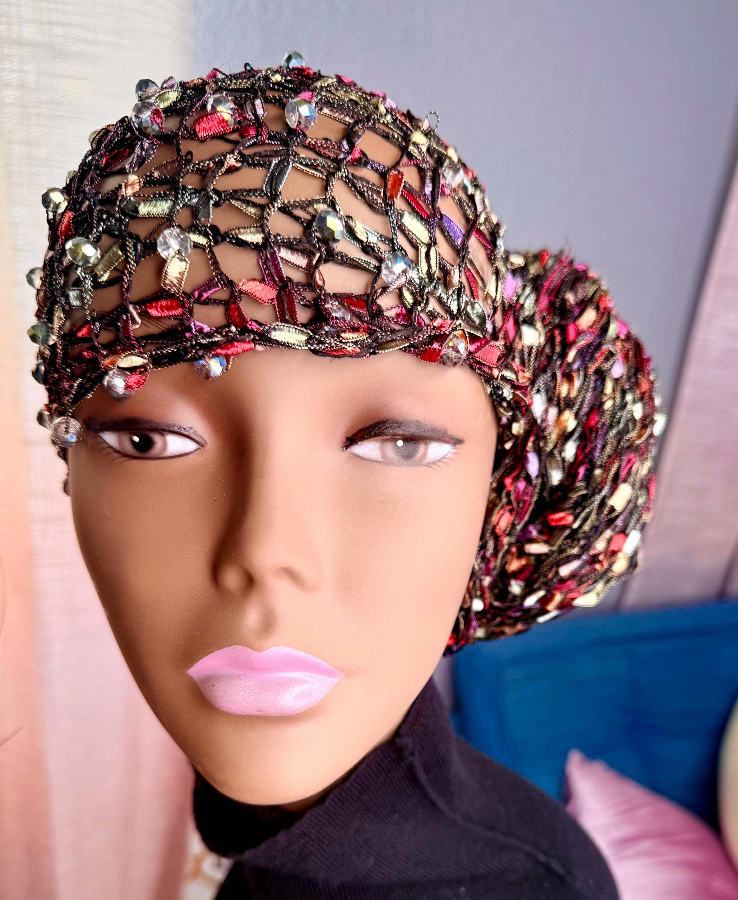 Purple Sequin Headwrap - Etsy