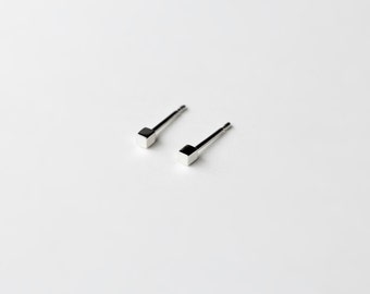 Kubusoorknopjes sterlingzilver