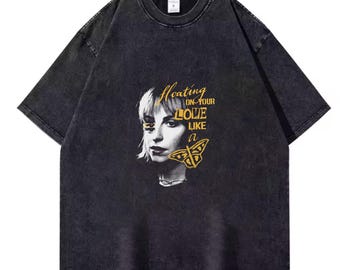Unisex Washed Hayley Williams  Graphic T-shirt, Hoodie