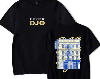 Camiseta, sudadera y sudadera con capucha con estampado de Djo, banda de música indie rock.