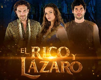 Serie completa biblica El Rico y Lazaro DVD 187 capitulos.