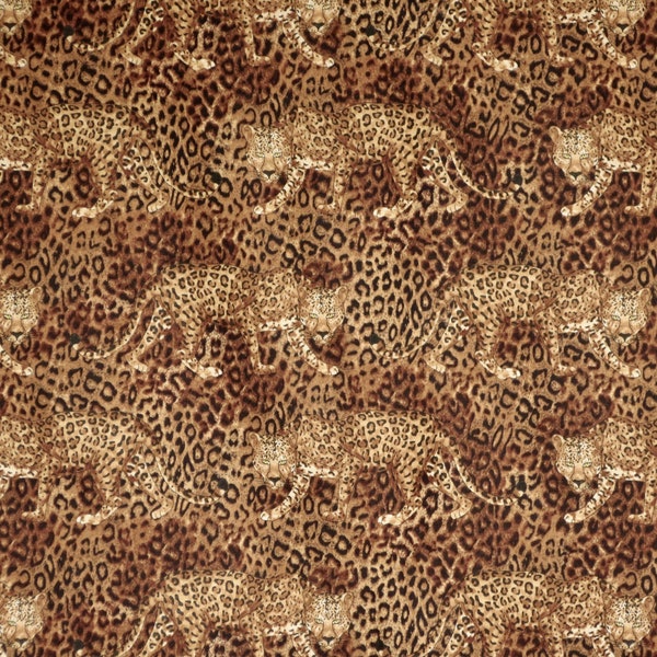 Leopard Fabric - Etsy