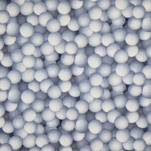Tela de algodón puro con estampado de pelotas de golf de Fabric-Quilt, cortada a medida