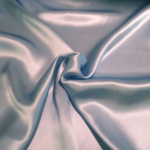 Twilight Blue Charmeuse Silk Fabric main image 0