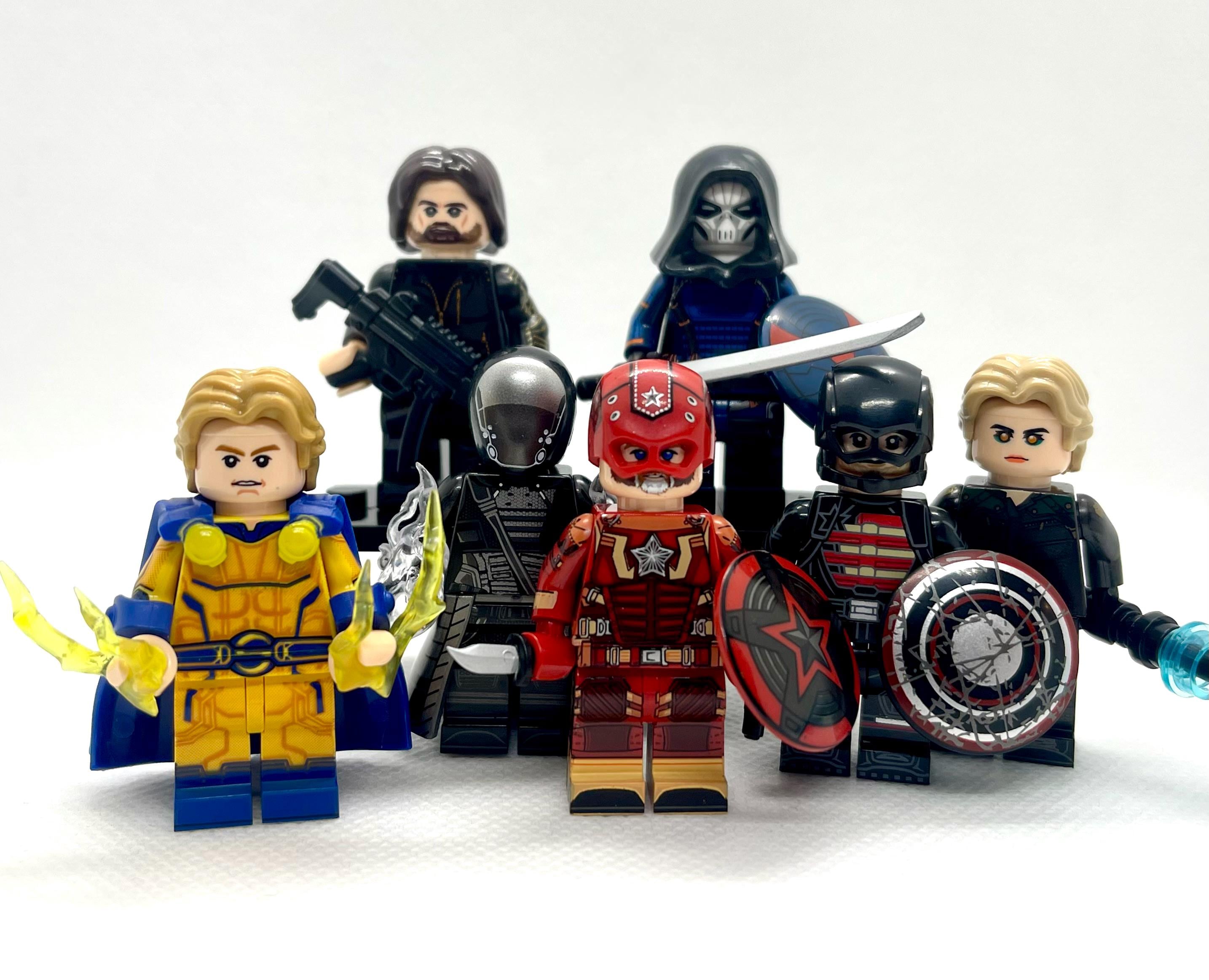 Lego Minifigures Lego Personaggi Sfusi Captain America Lego