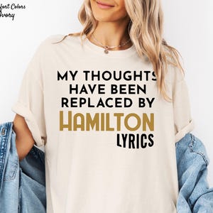 Alexander Hamilton Shirt, Broadway Fan T-Shirt, Musical Theatre Gifts, Hamilton Gift Ideas, Hamilton Musical Gift, American Musical Shirt