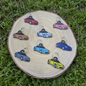Nissan 350Z 3D Printed Keychain | Fairlady Z Series, Datsun 350Z, Datsun 370Z | JDM Vehicle Keychain | Car Enthusiast Gift | Gift for Him