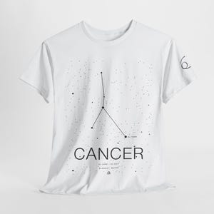 Cancer - T-shirt met minimale kanker - zacht en intuïtief