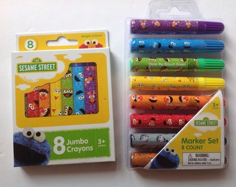 Sesame Street 10 Count Jumbo Crayons – Item #5774 – H&J Liquidators and  Closeouts, Inc