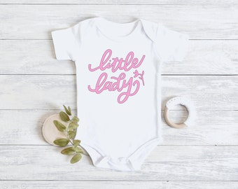 Baby Bodysuit Little Lady - Your Choice of Font Color