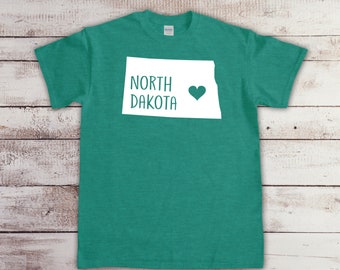 North Dakota Gildan Short Sleeve T-shirt