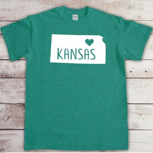 Kansas Gildan Short Sleeve T-shirt