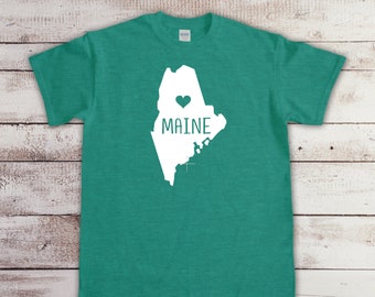 Maine Gildan Short Sleeve T-shirt