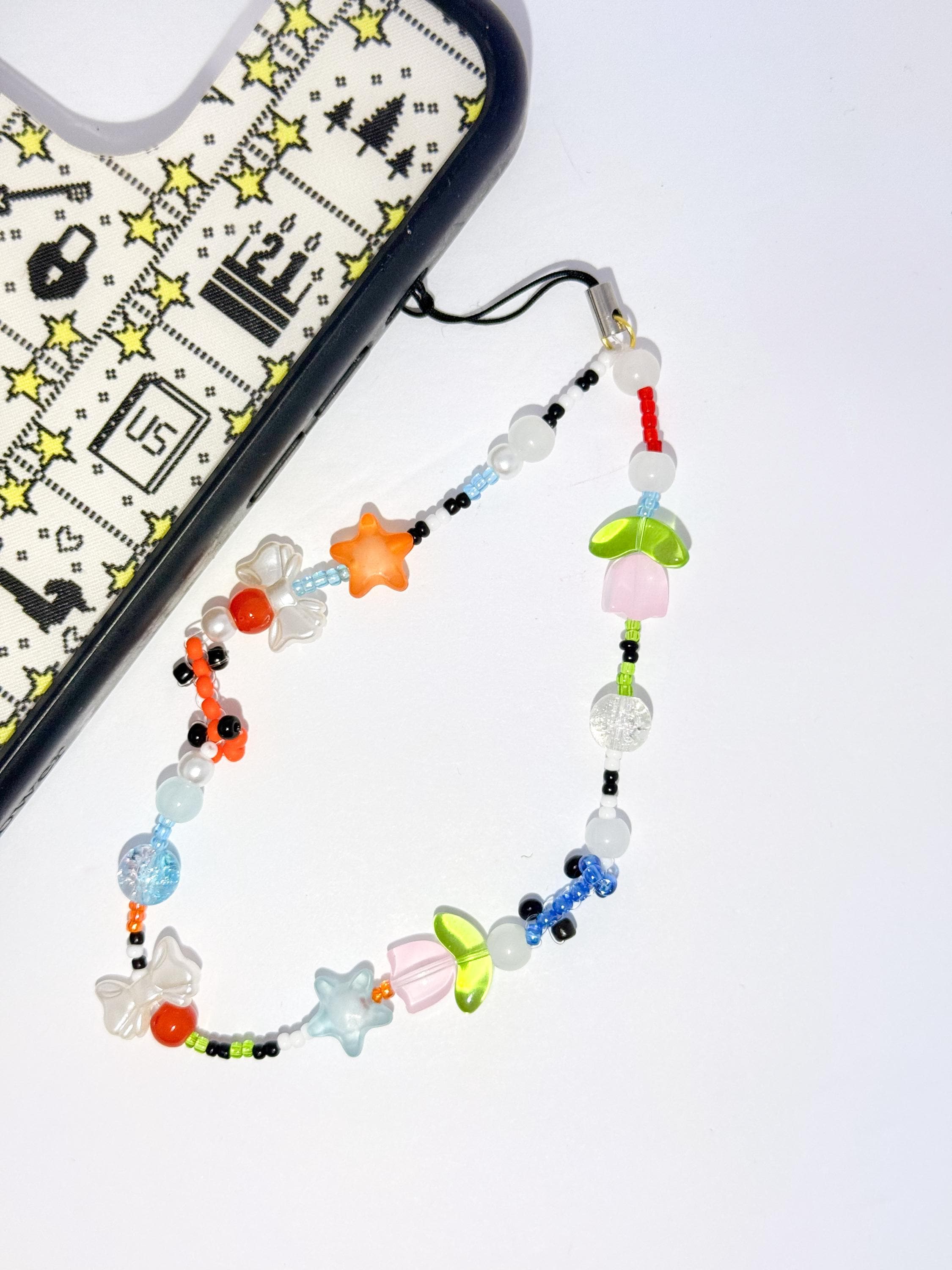 String Ting Bead String For Phone Simple Phone String Beads