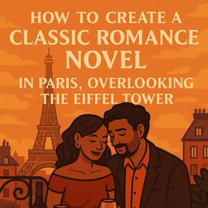 Comment créer une romance classique à Paris avec vue sur la tour Eiffel - Cahier d&#39;exercices d&#39;écriture numérique et agenda d&#39;histoires d&#39;amour PDF