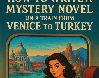 Mystery Novel Writing Workbook: Venice to Turkey Travel Plot Planner (PDF Download)