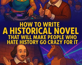 Historical Novel Writing Workbook: Story Planner & Research Guide (PDF Download)