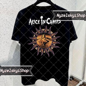 Alice In Chains Vintage T-shirt Retro Alice In Chains Shirt  Alice In Chains Shirt  Classic Alice In Chains Tee Alice In Chains Fans Gift