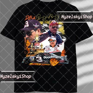 Dale Earnhardt Nascar T-Shirt Racing Tour Shirt Dale Earnhardt Vintage Unisex Retro Dale Earnhardt Tee Dale Earnhardt Shirt Dale Earnhardt