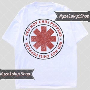 RED HOT CHILLI Peppers classic Band Tshirt Red Hot Chili Peppers Tour Shirt Vintage 90s bootleg Red hot Chili peppers band Tshirt