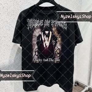 Vintage Cradle of Filth 90s Tee - Etsy