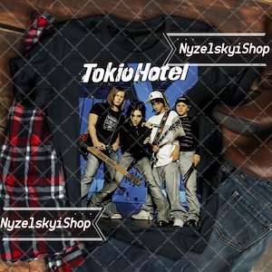Tokio Hotel Members T-Shirt Unisex Vintage Tokio Hotel Band Shirt Tokio Hotel Band Shirt Retro Tokio Hotel Band Graphic Tee Tokio Hotel